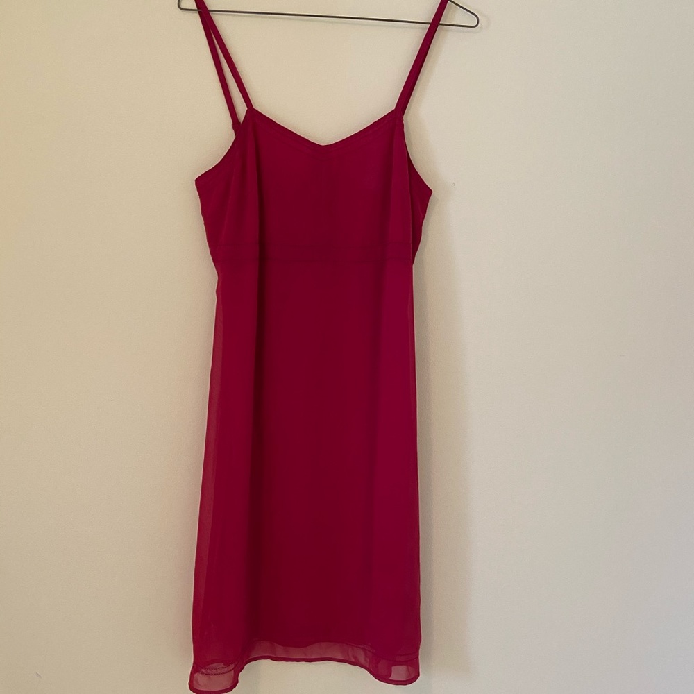 Compagnie Internationale red slip dress
